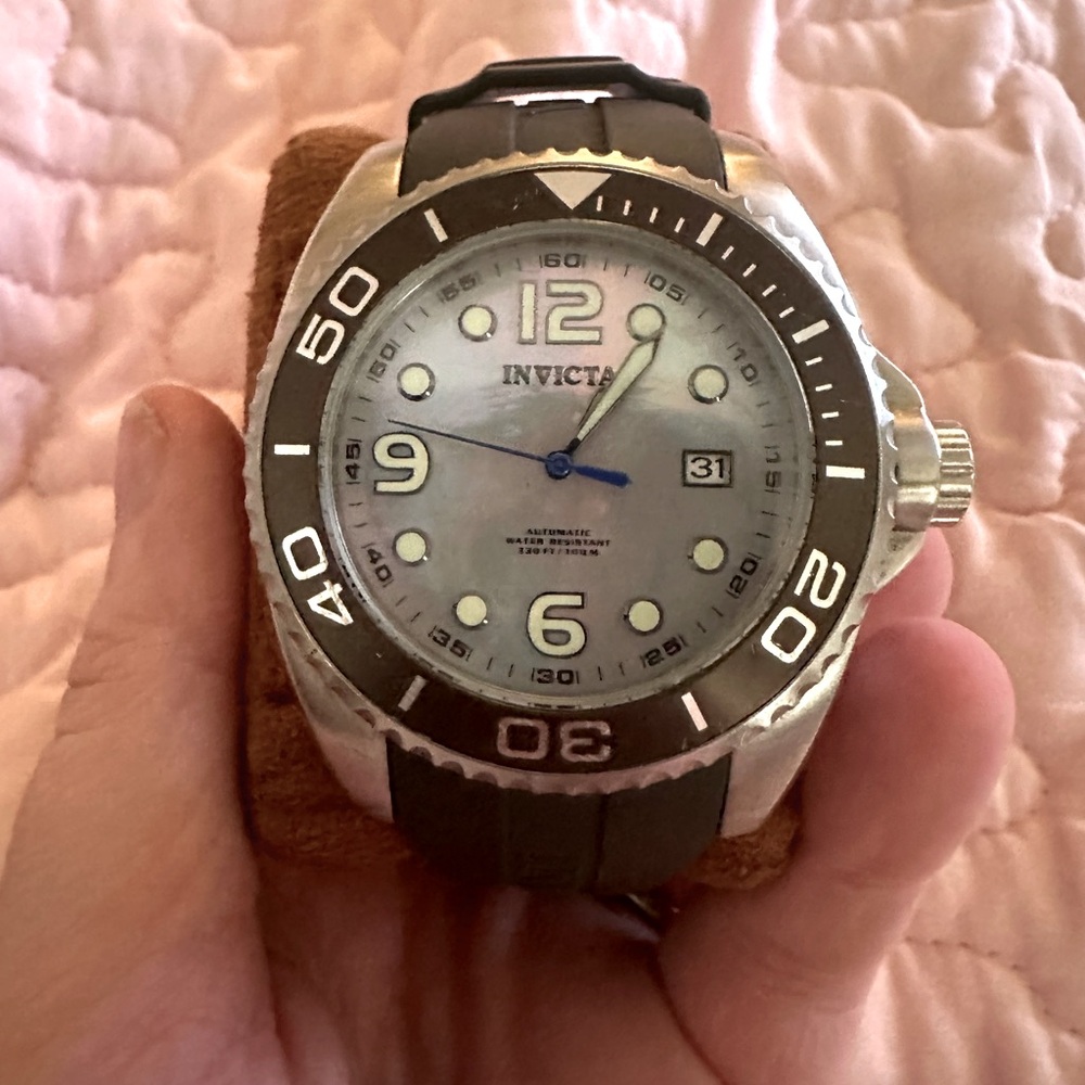 Invicta pro Divers Automatic The Master of Oceans 6998 Mother of Pearl